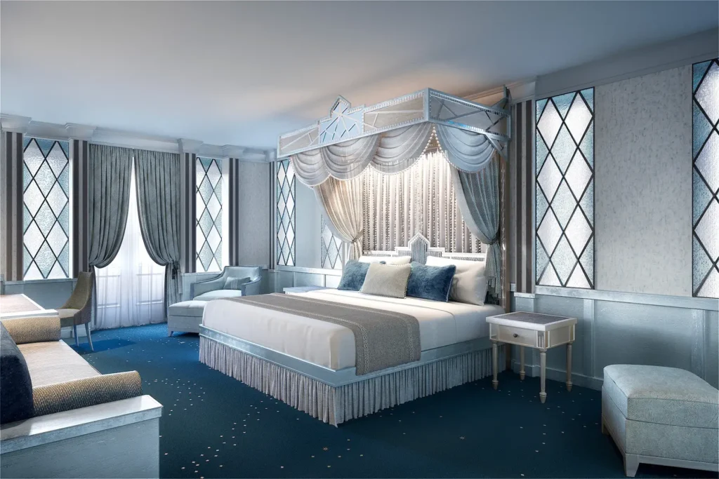 the royal suite bedroom