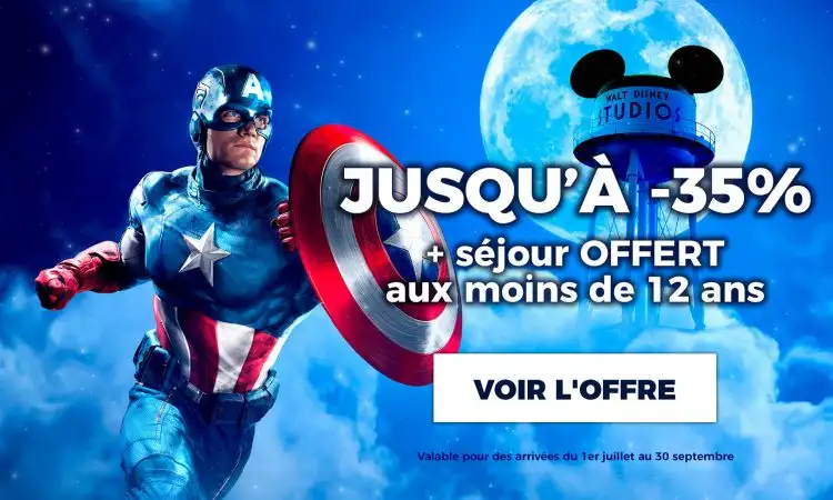 Offre promotionnelle séjour Disneyland Paris